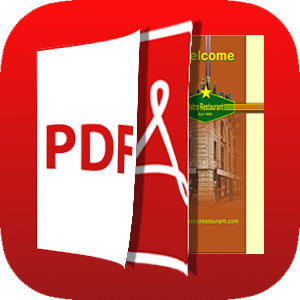 pdf logo for the main menu